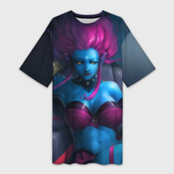 Платье-футболка 3D Hair Evelynn