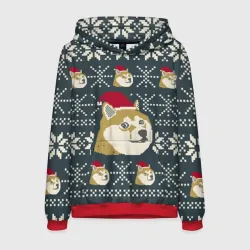 Doge новогодний