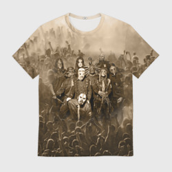 Мужская футболка 3D Slipknot