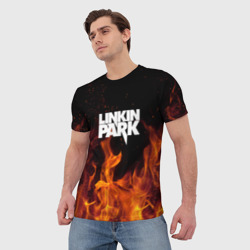Мужская футболка 3D Linkin Park - фото 2