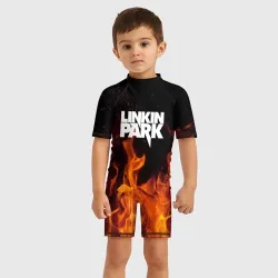 Детский купальный костюм 3D Linkin Park - фото 2