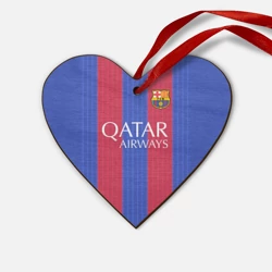 Деревянная игрушка Сердце Neymar форма