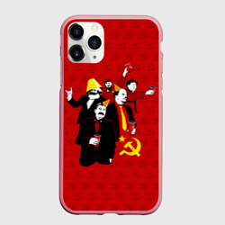 Чехол для iPhone 11 Pro Max матовый Communist Party