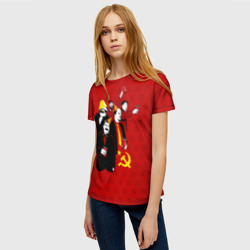 Женская футболка 3D Communist Party - фото 2