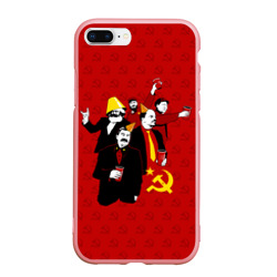 Чехол для iPhone 7Plus/8 Plus матовый Communist Party