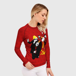 Женский рашгард 3D Communist Party - фото 2