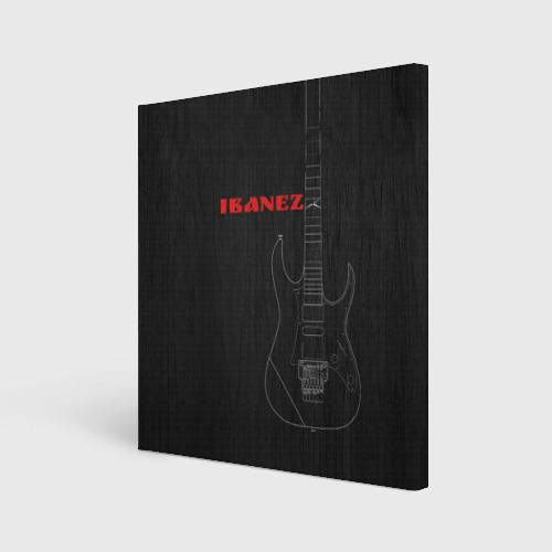 Холст квадратный Ibanez, цвет 3D печать