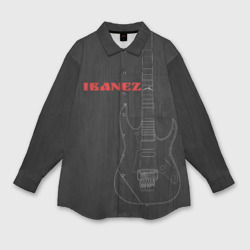 Женская рубашка oversize 3D Ibanez