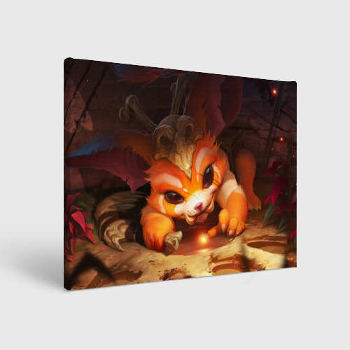 Холст прямоугольный Gnar, цвет 3D печать