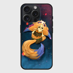 Чехол силиконовый для Apple iPhone 15 Pro матовый Лис