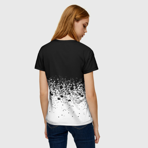 Женская футболка 3D Необычный дизайн, цвет 3D печать - фото 4