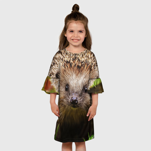 Детское платье 3D Ежик - фото 4