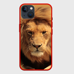 Чехол для iPhone 14 Лев
