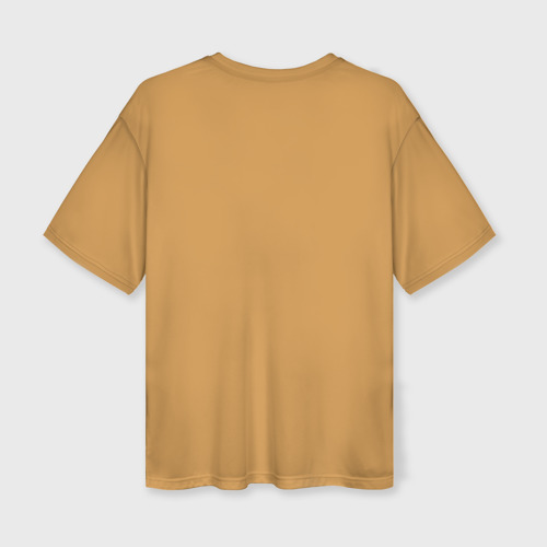 Женская футболка oversize 3D Лев, цвет 3D печать - фото 2