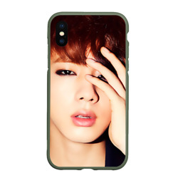 Чехол для iPhone XS Max матовый Kim Seok Jin