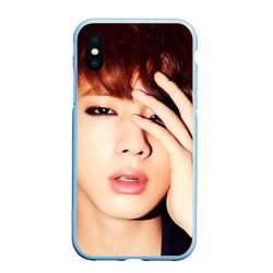 Чехол для iPhone XS Max матовый Kim Seok Jin