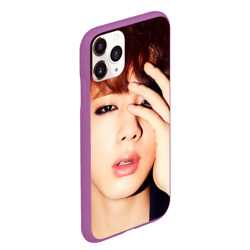 Чехол для iPhone 11 Pro Max матовый Kim Seok Jin - фото 2