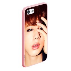 Чехол для iPhone 5/5S матовый Kim Seok Jin - фото 2