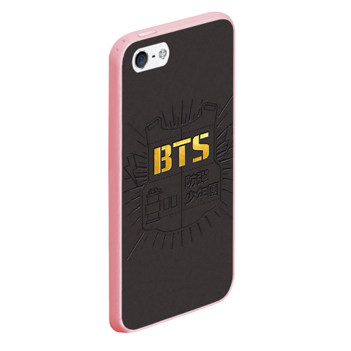 Чехол для iPhone 5/5S матовый К-поп группа bts 6 - фото 3