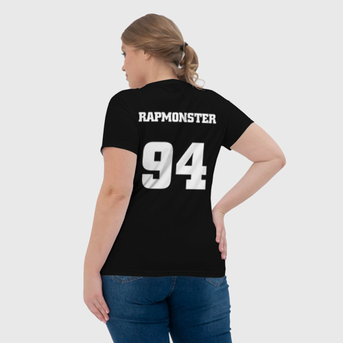 Женская футболка 3D Rapmonster - фото 7