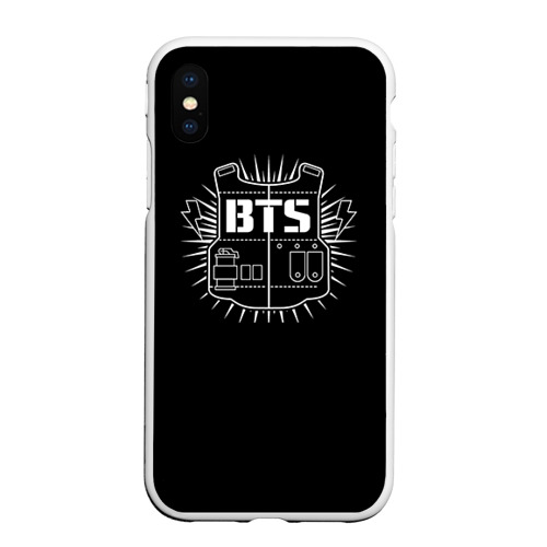 Чехол для iPhone XS Max матовый J hope