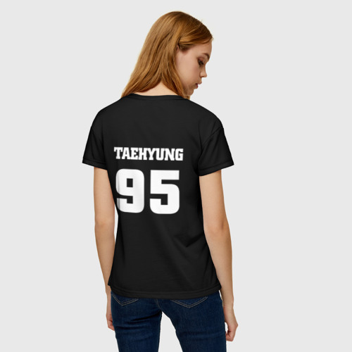 Женская футболка 3D Taehyung, цвет 3D печать - фото 4