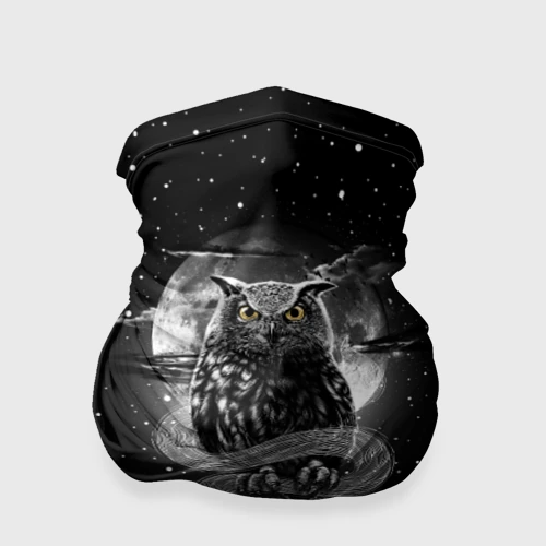 Бандана-труба 3D Ночная сова