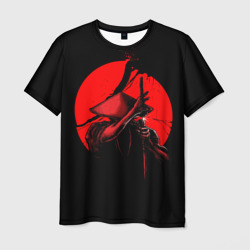 Мужская футболка 3D Сила самурая