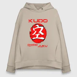 Женское худи Oversize хлопок Кудо Арт