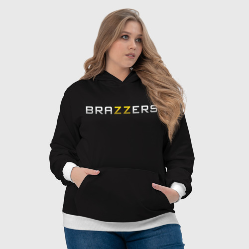 Женская толстовка 3D Brazzers, цвет 3D печать - фото 6