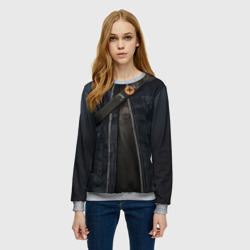 Женский свитшот 3D Watch Dogs 2 образ для косплея хакера - фото 2