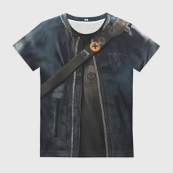 Женская футболка 3D Watch Dogs 2 образ для косплея хакера