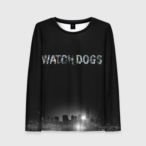 Женский лонгслив 3D Watch Dogs 2