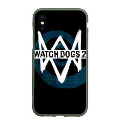 Чехол для iPhone XS Max матовый Watch Dogs 2