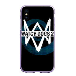 Чехол для iPhone XS Max матовый Watch Dogs 2
