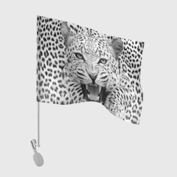 Флаг для автомобиля Леопард