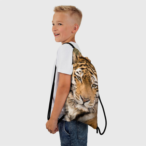 Рюкзак-мешок 3D Тигр бывалый - фото 3