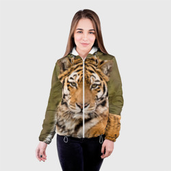 Женская куртка 3D Тигр - фото 2