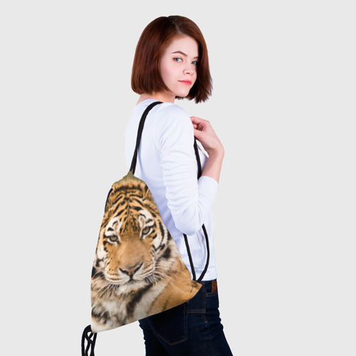 Рюкзак-мешок 3D Тигр бывалый - фото 5