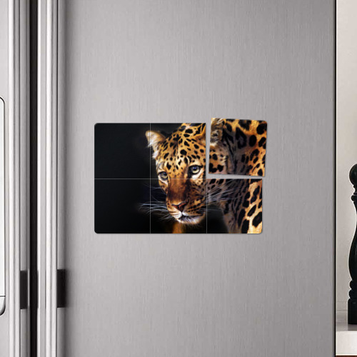 Магнитный плакат 3Х2 Леопард - фото 4
