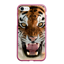 Чехол для iPhone 7/8 матовый Тигр