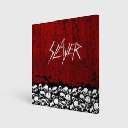 Холст квадратный Slayer Red