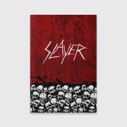 Обложка для паспорта матовая кожа Slayer Red