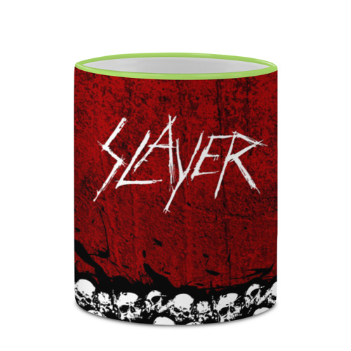 Кружка с полной запечаткой Slayer Red, цвет Кант светло-зеленый - фото 4