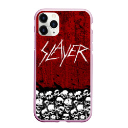 Чехол для iPhone 11 Pro Max матовый Slayer Red