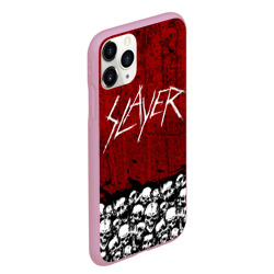 Чехол для iPhone 11 Pro Max матовый Slayer Red - фото 2