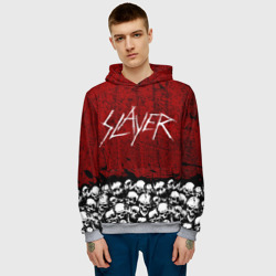 Мужская толстовка 3D Slayer Red - фото 2