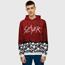 Мужская толстовка 3D Slayer Red - фото 2