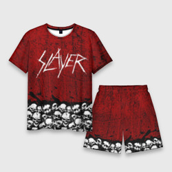 Мужской костюм с шортами 3D Slayer Red