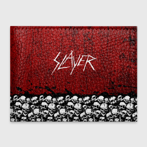 Обложка для студенческого билета Slayer Red, цвет черный